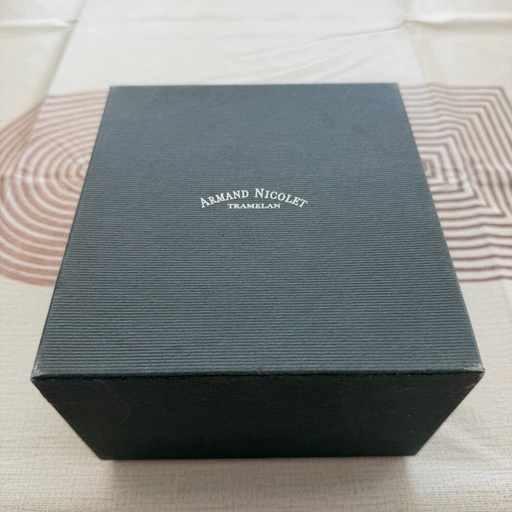 Armand Nicolet Mens Automatic Watch 9140A2-BU-P140BU2 Swiss Made - Picture 2 of 11